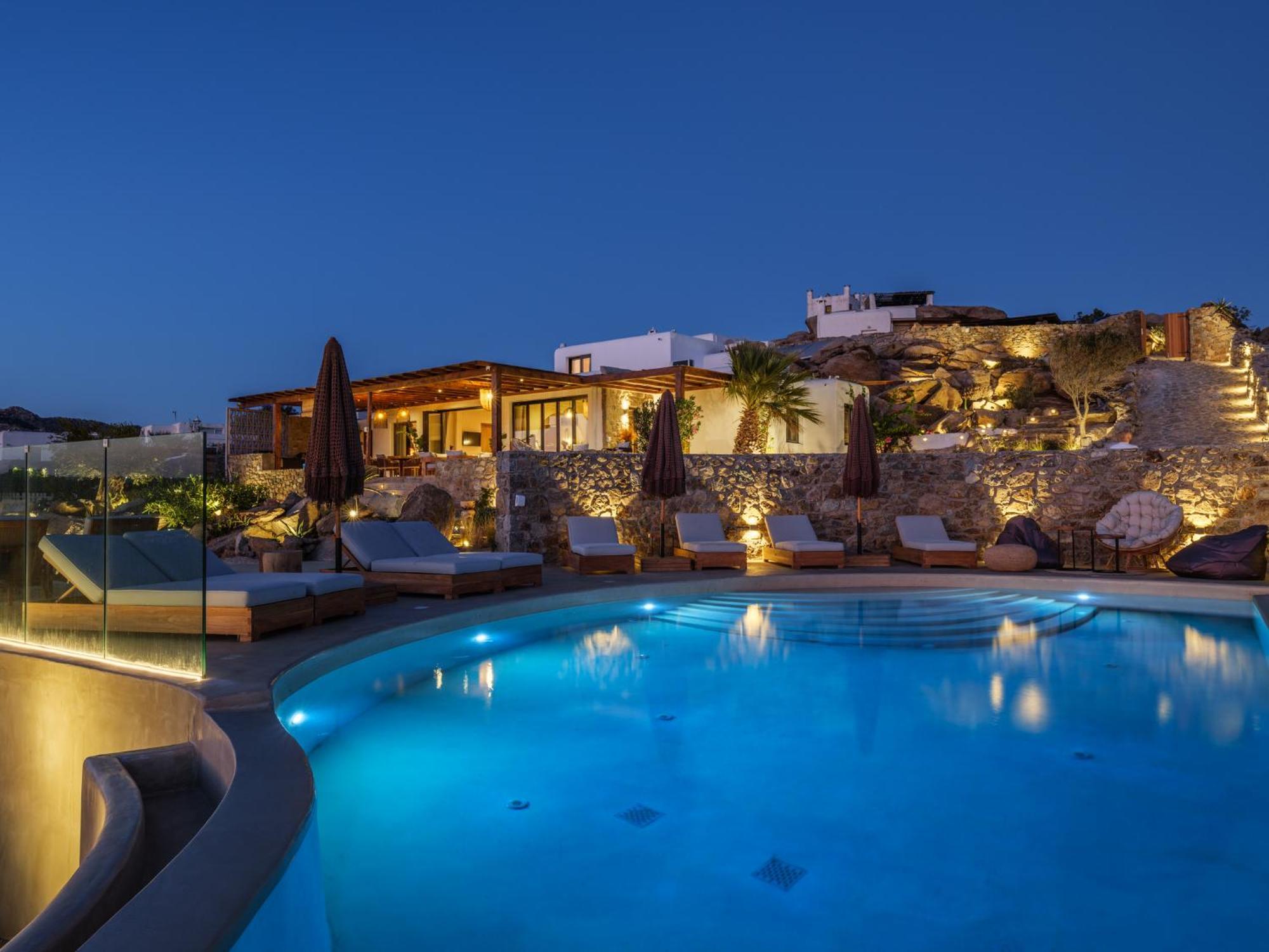 Mykonos Villa Scorpios Mykonos Town Exteriér fotografie